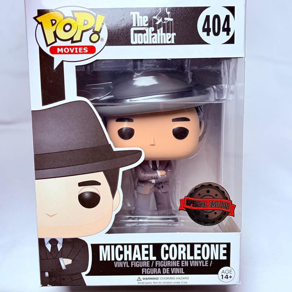 Funko Pop Michael Corleone 404 The Godfather Vinyl Figure Grey Suit Special Ed